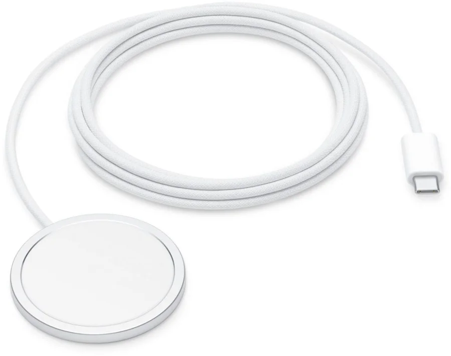 Беспроводное магнитное зарядное устройство Apple MagSafe Charger 25Вт 2м (белый) (MX6Y3)